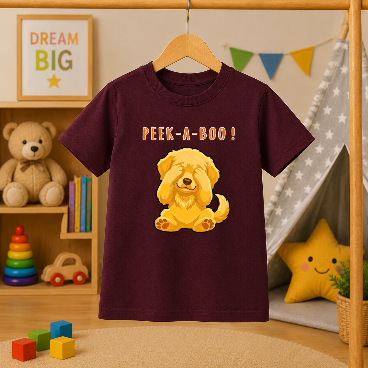 Peek-A-Boo KIds Tee