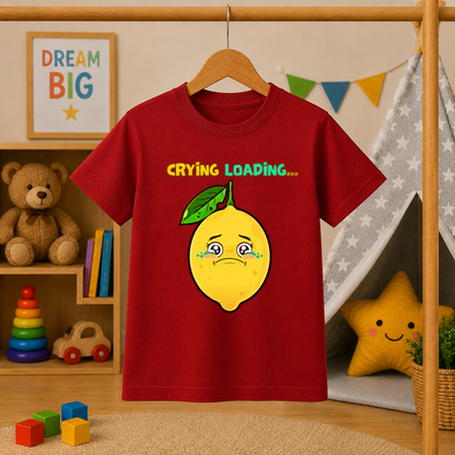 Crying Loading Kids Tee