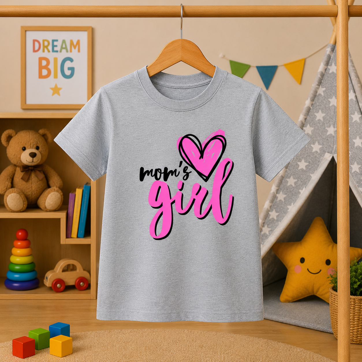Mom's Girl Kids Tee
