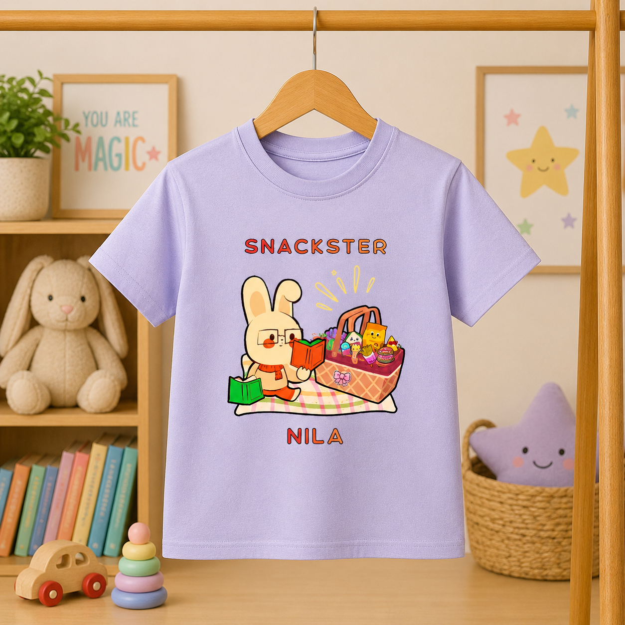 Snackster Custom Kids Name Tee