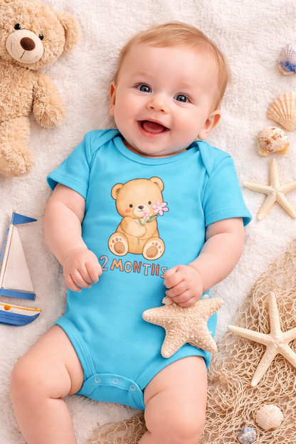 Little Bunny – 2 Month Baby Milestone Romper