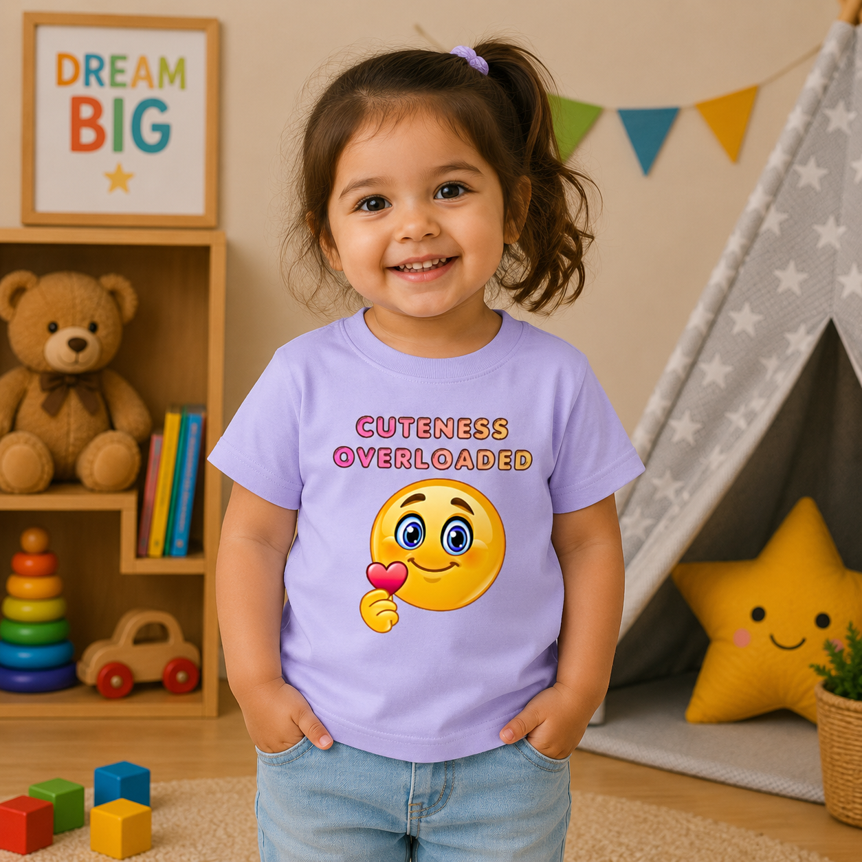 Cuteness Overloaded Kids Tee