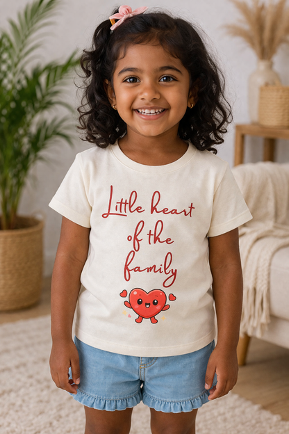 Little Heart of the Family Kids Tee