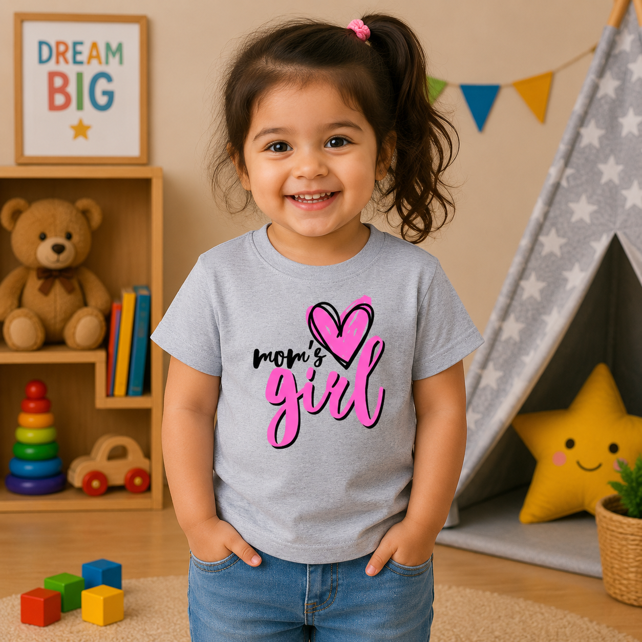 Mom's Girl Kids Tee