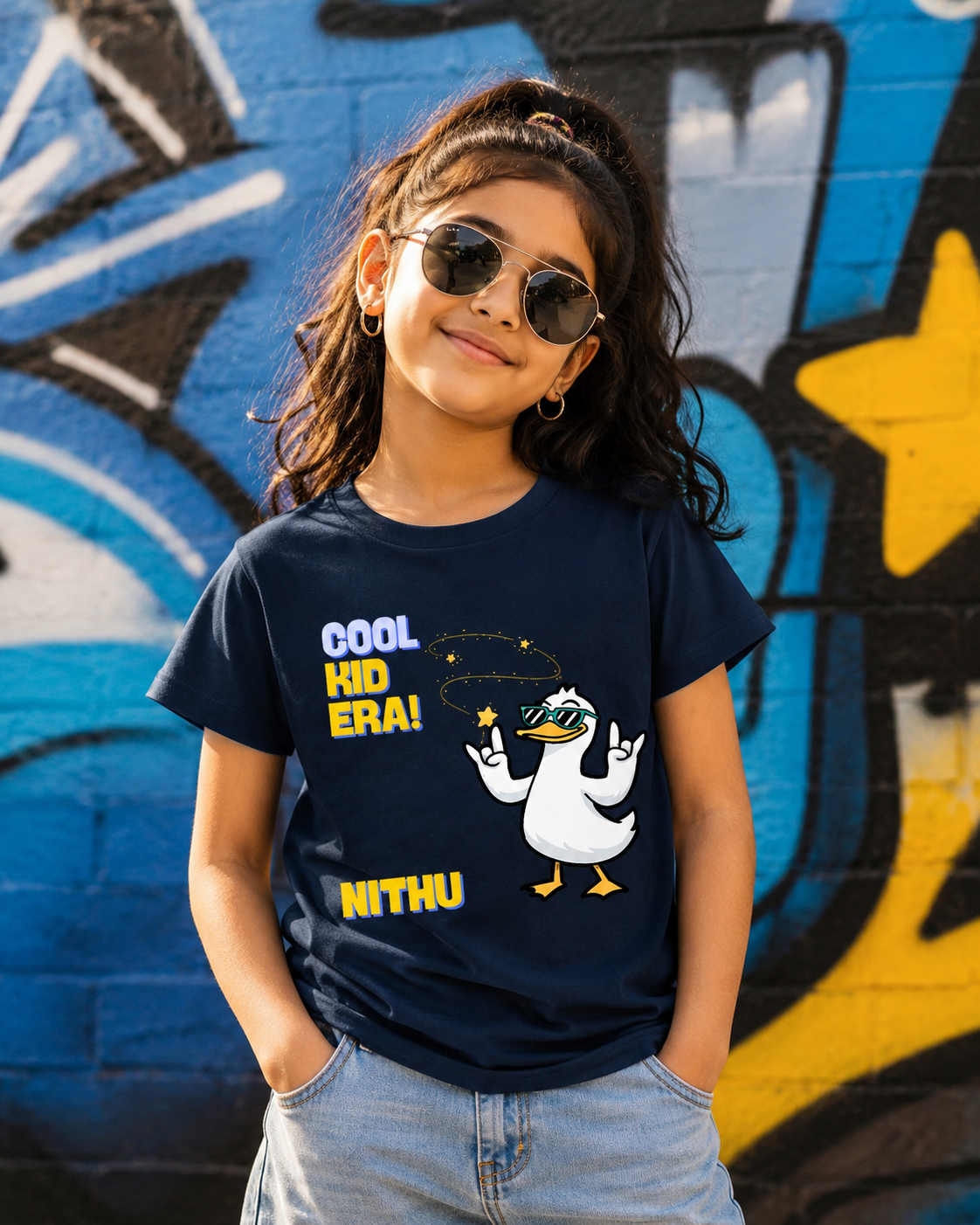 Cool Kid Era Custom Kids Name Tee