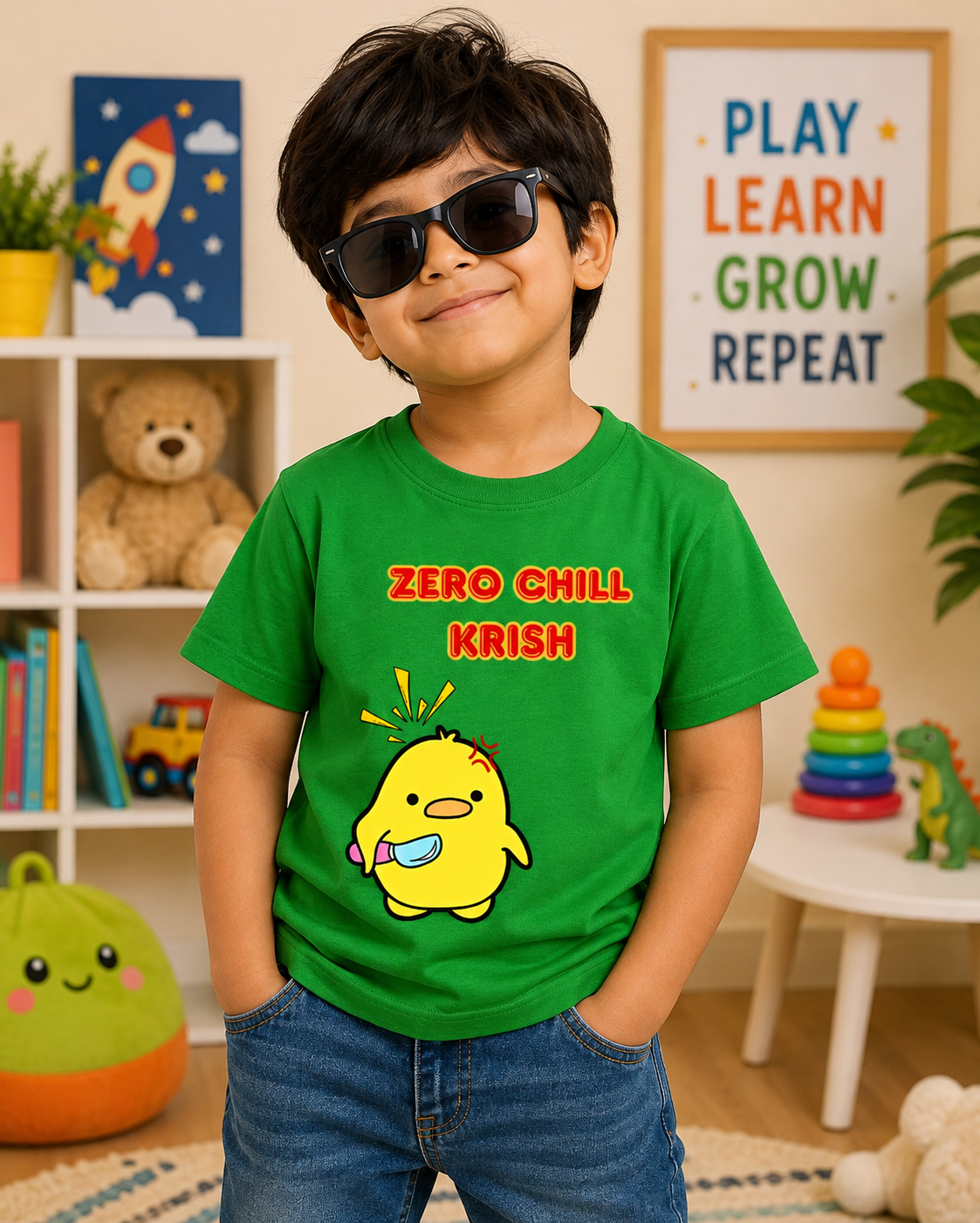 Zero Chill Custom Kids Name Tee