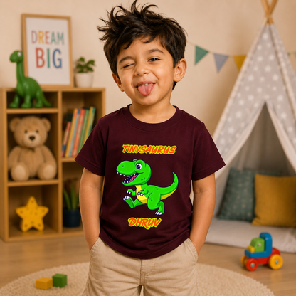 Tinysaurus Custom Kids Name Tee